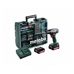 Шуруповерт акк. METABO BS 14.4 Li 2х2,0Ач набор